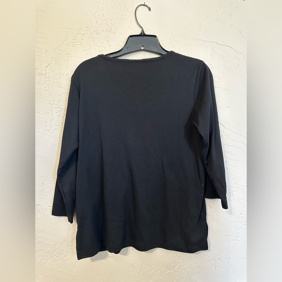 🎈2/$15🎈Bedazzled Petite Small Blouse - Picture 4 of 5